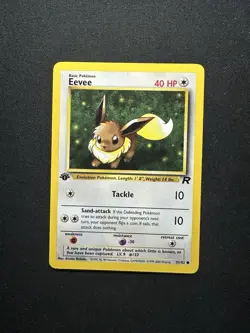Pokemon TCG | Eevee 1st Edition Team Rocket 55/82 | Near Mint - Image 3