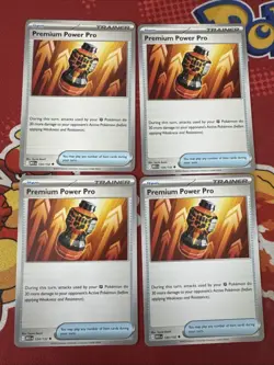 4X - Mega Evolution (ENGLISH) Premium Power Pro - #124/132 PLAYSET - Image 1