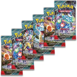 Pokemon TCG: Scarlet & Violet-Stellar Crown Booster Bundle (6 Booster Packs) - Image 2
