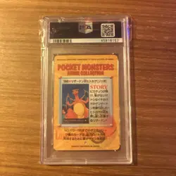 1999 Pokemon Carddass Charizard Prizm PSA 10 GEM MINT - Image 2