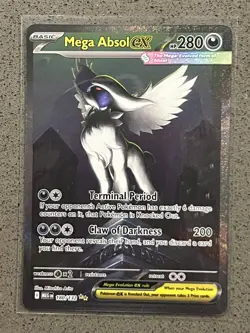 Mega Absol EX SIR 180/132 - Pokemon TCG - Mega Evolution - ENGLISH NM PACK FRESH - Image 1