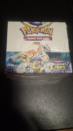 Pokemon Brilliant Stars Booster Box Sealed Sword and Shield - Image 1