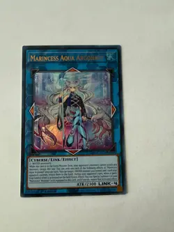 Yugioh - Marincess Aqua Argonaut - LED9-EN034 - Ultra Rare - 1st Edition NM - Image 1