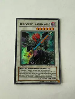 Yugioh - Blackwing Armed Wing - RGBT-EN041 Super Rare LP - Image 1