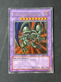 Yu-Gi-Oh TCG Metal Raiders #MRD-018 B. Skull Dragon Ultra Rare DAMAGED - Image 1