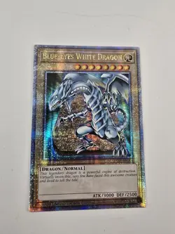 Yugioh Blue-Eyes White Dragon LC01-EN004 Quarter Century Secret Limited Ed NM - Image 1