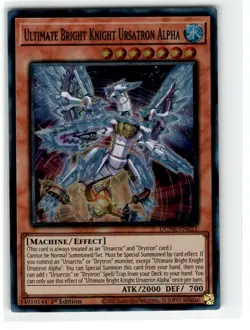 Yu-Gi-Oh! Ultimate Bright Knight Irsatron Alpha Common DUNE-EN021 Lightly Played - Image 1