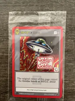 MetaZoo Seance x GOLDIN Holo Promo Card New Sealed UFO 2022 NYCC Exclusive - Image 1