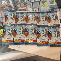 Dragon Ball Super card game Blue Flame edition booster 10 packs Anime CCG - Image 1