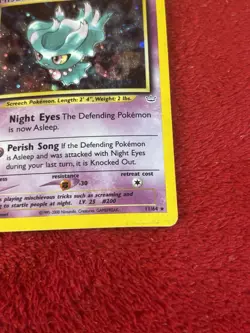 Misdreavus 11/64 Neo Revelation Holo Wotc Pokemon Card Vintage Played - Image 4