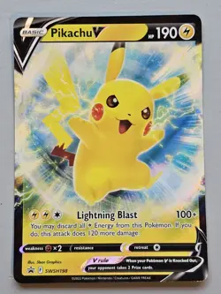 Surfing Pikachu V & Flying Pikachu V & Vmax Pokemon TCG Celebrations 3 Card Lot - Image 2