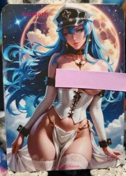 1/1 Only 1 Made Esdeath Spicy Clouds Akame Topless Lonestar Customs Waifu Card - Image 1