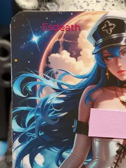 1/1 Only 1 Made Esdeath Spicy Clouds Akame Topless Lonestar Customs Waifu Card - Image 2