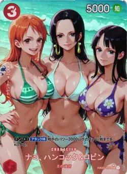 BOA NICO NAMI ONE PIECE Holographic Custom Art Goddess Story Collectible Card - Image 1