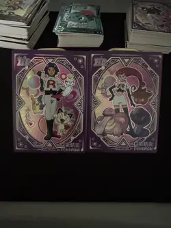 Team Rocket Jessie And James Elf Baby Card Duo NON TCG SHIPS FAST - Image 1