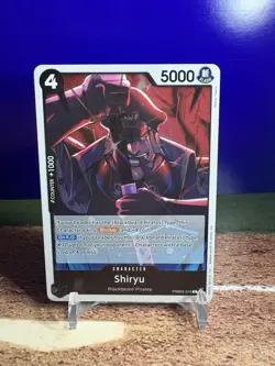 Shiryu PRB02-015 R ONE PIECE Card The Best 2 ONE PIECE Card Game ENGLISH - Image 1