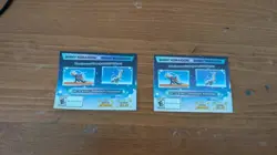 2x Shiny Koraidon & Miraidon Pokemon Scarlet Violet Code Card - Gamestop Promo - Image 1