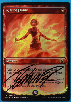 Rite of Flame FOIL Signature Spellbook: Chandra NM SIGNED CARD (505174) ABUGames - Image 1