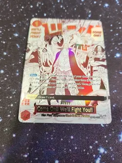 Come On!! We’ll Fight You!! OP09-020 PRB-02 The Best One Piece Card Game English - Image 3