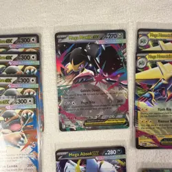MASSIVE 17 CARD Mega Evolutions EX Card Lot Pokemon TCG - Image 3