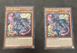 K9-04 Noroi DOOD-EN025 Ultra Rare Yu-Gi-Oh Card English Edition - Image 2