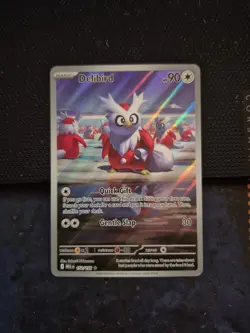 Delibird 152/132 - Pokemon Mega Evolution - Illustration Rare Card Pokemon - NM - Image 1