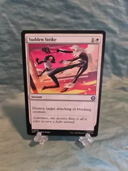 Sudden Strike Marvel's Spider-Man Regular MTG Magic The Gathering - Image 1