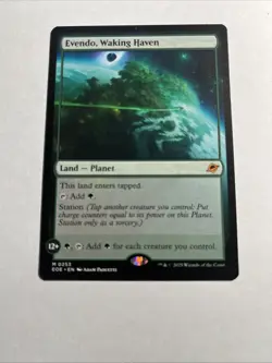 Evendo, Waking Haven - Edge of Eternities MTG Plus Bonus Rare!!! - Image 1