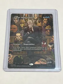 Clever Impersonator 8 MTG Marvel Universe 2025 Near Mint Non Foil Mythic Rare - Image 1