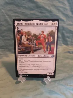Flash Thompson, Spider-Fan Marvel's Spider-Man Regular MTG Magic The Gathering - Image 1