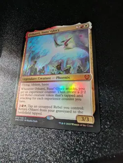 Otharri, Suns' Glory - Foil Magic mtg Moderate Play, English Commander Phyrexia - Image 1