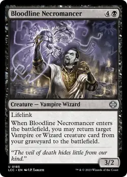 NM Bloodline Necromancer, MTG, LCI Commander, Magic the Gathering, 185 - Image 1