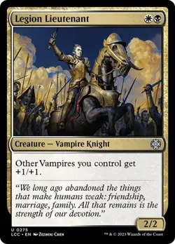 NM Legion Lieutenant, MTG, LCI Commander, Magic the Gathering, 275 - Image 1