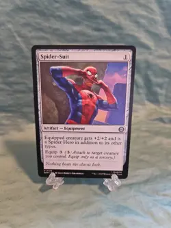 Spider-Suit Marvel's Spider-Man Regular MTG Magic The Gathering - Image 1
