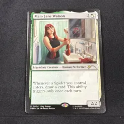 Mtg Mary Jane Watson Legendary Creature PRM 0004 - Image 1