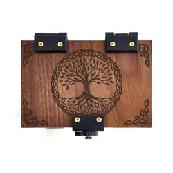 MTG Deck Box: Tree of Life, Kaldheim, 100+ Cards, Dice Tray, Commander EDH - Image 2