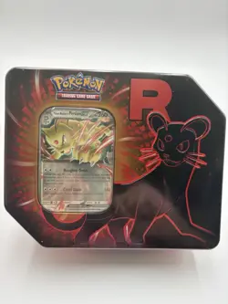 Pokemon Destined Rivals Team Rocket Tins Complete Art Set of 3 Promos SEALED - Image 5