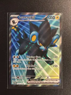 Pokemon TCG Luxray EX 195/167 Full Art Ultra Rare Twilight Masquerade - Image 3