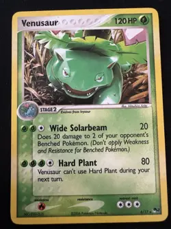 Pokemon TCG Venusaur 6/17 Pop Series 2 Holo Rare - Image 1