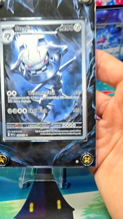 Pokemon Steelix 150/132 IR Mega Evolution Extended Art Custom Case - Image 2