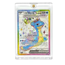 Pokemon TCG Stellar Crown SV07 Lapras ex 158/142 UR Full Art Ultra Rare NM - Image 1