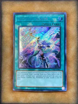 Yugioh Ultimate Slayer POTE-EN067 Secret Rare NM - Image 1