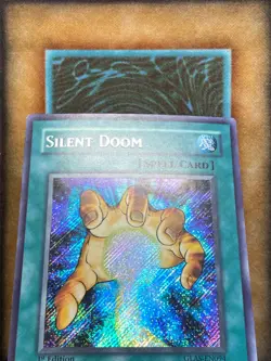 Yugioh Silent Doom GLAS-EN094 Secret Rare 1st Ed VLP - Image 4