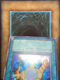 Yugioh Silent Doom GLAS-EN094 Secret Rare 1st Ed VLP - Image 5