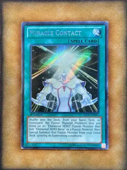 Yugioh Miracle Contact REDU-EN093 Secret Rare 1st Ed MP - Image 1