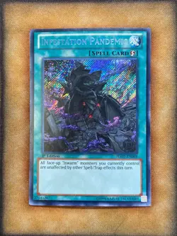 Yugioh Infestation Pandemic HA07-EN068 Secret Rare 1st Ed NM - Image 1