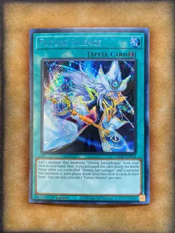 Yugioh Future Silence LEDE-EN054 Secret Rare 1st Ed NM - Image 1