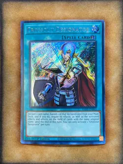Yugioh Crossout Designator RA02-EN063 Secret Rare 1st Ed NM - Image 1