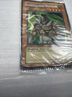 Elemental Hero Wildheart Secret GSE-EN001 Yugioh Promo Sealed Mint TCG - Image 2