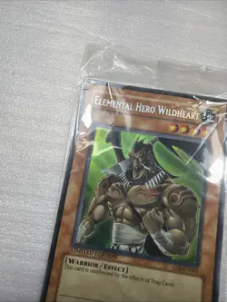 Elemental Hero Wildheart Secret GSE-EN001 Yugioh Promo Sealed Mint TCG - Image 5